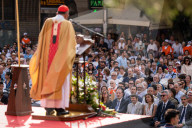 Celebration Corpus Christi Mass In Barcelona 