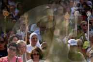 Celebration Corpus Christi Mass In Barcelona 