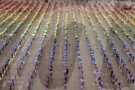 Creation The World's Largest Rainbow Flag On Pride Celebrations