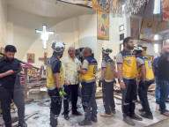 Suicide Bombing Targets Church In Damascus, Leaving 20 Dead And Dozens Injured