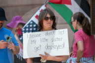 Iran War Protest In Cincinnati, OHio