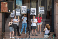 Iran War Protest In Cincinnati, OHio