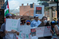 Iran War Protest In Cincinnati, OHio