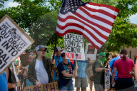 Iran War Protest In Cincinnati, OHio