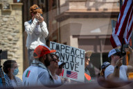 Iran War Protest In Cincinnati, OHio