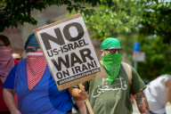 Iran War Protest In Cincinnati, OHio