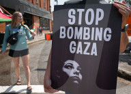 Woman With Israeli Flag Attacked During Edmonton Pro-Palestine Protest