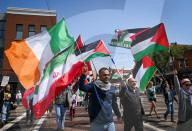 Woman With Israeli Flag Attacked During Edmonton Pro-Palestine Protest