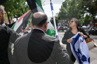 Woman With Israeli Flag Attacked During Edmonton Pro-Palestine Protest
