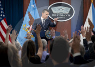 Pentagon Press Conference On Bombing Of Iranian Nuclear Sites