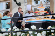 Die luxemburgischen Royals bei den Feierlichkeiten zum Nationalfeiertag 2025 und dem 25. Regierungsjubiläum von Grossherzog Henri in Luxemburg, Tag 1