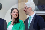 Die luxemburgischen Royals bei den Feierlichkeiten zum Nationalfeiertag 2025 und dem 25. Regierungsjubiläum von Grossherzog Henri in Luxemburg, Tag 1