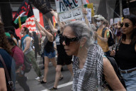 Anti-War Protesters Gather For Manhattan Rally And March Following U.S. Strikes On Iran 