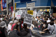 Anti-War Protesters Gather For Manhattan Rally And March Following U.S. Strikes On Iran 