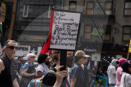 Anti-War Protesters Gather For Manhattan Rally And March Following U.S. Strikes On Iran 