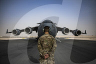 US troops stationed at Al Udeid Airbase, Qatar