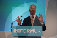 Reform UK Press Conference - Westminster, UK.