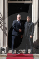 Keir Starmer welcomes Volodymyr Zelenskyy to No.10