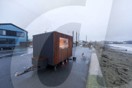 'Turning into a little Finland': chilly New Zealand gets the hots for beachside saunas.