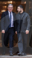 Keir Starmer welcomes Volodymyr Zelenskyy to No10