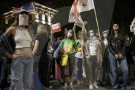 207 Day Of Protest In Tbilisi