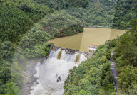 Beilei Hydropower Station Flood Discharge