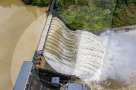 Beilei Hydropower Station Flood Discharge