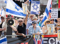 Stop The Hate pro Israel rally countering the Palestine Solidarity Campaign regular march through London, UK.