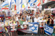 Stop The Hate pro Israel rally countering the Palestine Solidarity Campaign regular march through London, UK.