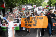 Stop The Hate pro Israel rally countering the Palestine Solidarity Campaign regular march through London, UK.