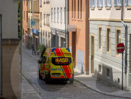 ASB Ambulance In Residential Area