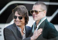 PEOPLE - Tom Cruise und Brad Pitt bei der Europapremiere des Kinofilms "F1: The Movie"