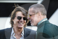 PEOPLE - Tom Cruise und Brad Pitt bei der Europapremiere des Kinofilms "F1: The Movie"