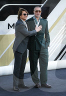 PEOPLE - Tom Cruise und Brad Pitt bei der Europapremiere des Kinofilms "F1: The Movie"