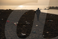 Clearing And Cleaning Of Barcelona Beaches After St. John's Eve.