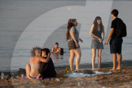 Clearing And Cleaning Of Barcelona Beaches After St. John's Eve.