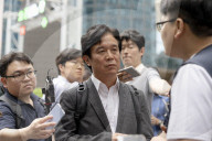 Labor Minister Nominee Kim Young-hoon Arrives At Confirmation Hearing Office In Seoul