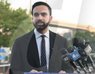 Zohran Mamdani, New York City Mayoral Candidate, Speaks On Primary Day At A Campaign News Conference At Astoria Park