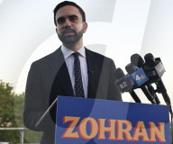 Zohran Mamdani, New York City Mayoral Candidate, Speaks On Primary Day At A Campaign News Conference At Astoria Park