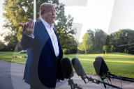 Trump Departs for NATO Summit