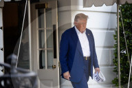 Trump Departs for NATO Summit
