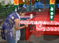 Preparation For Rath Yatra Festival In India.