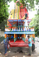 Preparation For Rath Yatra Festival In India.