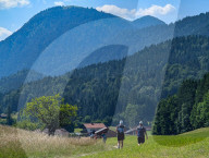 Alpine Hiking In Bavaria