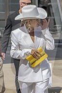 Beyonce And Jay-Z Make A Stylish Exit At The Louis Vuitton Foundation In Paris - 24 Jun 2025