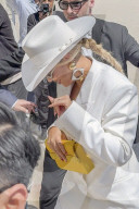 Beyonce And Jay-Z Make A Stylish Exit At The Louis Vuitton Foundation In Paris - 24 Jun 2025