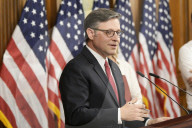DC: Speaker Johnson hold a Middle East conflict press conference
