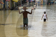 Flood At West Medinipur District In India