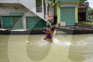 Flood At West Medinipur District In India