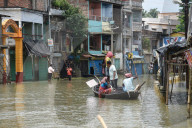 Flood At West Medinipur District In India